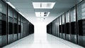 Server room Interior Royalty Free Stock Photo