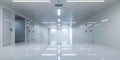 A server room with optimized airflow systems created with Generative AI technology
