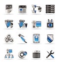 Server Side Computer icons Royalty Free Stock Photo