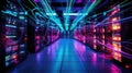 server storing data
