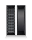 Server tower on white background Royalty Free Stock Photo