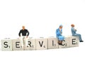 Service ! Royalty Free Stock Photo
