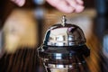 Service bell in a hotel or other premises Royalty Free Stock Photo