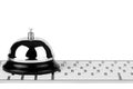 Service Bell with keyboard Royalty Free Stock Photo