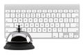 Service Bell ring with keyboard Royalty Free Stock Photo