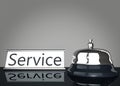 Service Bell with Service Sign