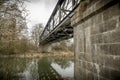 Service bridge over the River Chelmer in Essex