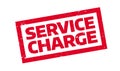 Service Charge rubber stamp Royalty Free Stock Photo