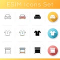 Service icons set Royalty Free Stock Photo