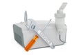 Service and repair of nebulizer or inhaler, 3D rendering