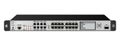 The service router for mounting with a 19-inch rack has 16 Ethernet ports, SFP port, USB ports, 6 FXS ports, 2 FXO port.