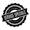 Service Specials rubber stamp