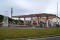 Bidart TotalEnergies petrol station is on the A63 motorway in France