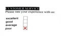 Service survey - poor