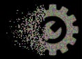 Bright Dissolving Pixel Halftone Service Tools Icon