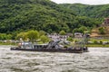 Service vessel Carl Straat on the Rhine River