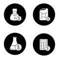 Services icons set