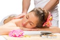Services of a professional massage in the spa