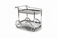 Serving Cart On Isolated Tansparent Background, Png. Generative AI