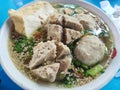 Bakso is Indonesian food meatballs soup Royalty Free Stock Photo