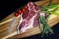 Polish premium beef T-Bone steak Royalty Free Stock Photo