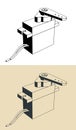 Servo motor illustrations