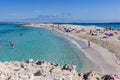 Ses Illetes beach in Formentera Spain Royalty Free Stock Photo