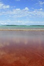 Ses Salines Formentera colorful saltworks horizon