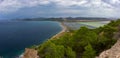 Ses Salines natural park in Ibiza Spain Royalty Free Stock Photo