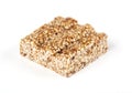 Sesame bar with honey Royalty Free Stock Photo