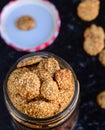 Sesame brittle or til gud chikki balls