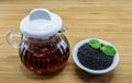 Sesame oil extract from black sesame