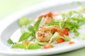 Sesame prawn salad Royalty Free Stock Photo