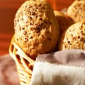 Sesame seed buns Royalty Free Stock Photo