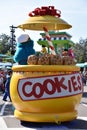 Sesame Street Christmas Parade at Sesame Street Land at SeaWorld Orlando in Florida Royalty Free Stock Photo