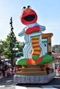 Sesame Street Christmas Parade at Sesame Street Land at SeaWorld Orlando in Florida Royalty Free Stock Photo