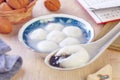 Sesame tangyuan Royalty Free Stock Photo