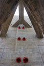 Sesc PompÃ©ia concrete bridges in Brazil