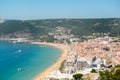 Sesimbra beach in Portugal Royalty Free Stock Photo