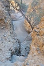 Sesriem Canyon near Sossusvlei. Namibia Royalty Free Stock Photo