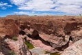 Sesriem canyon of Tsauchab river, Sossusvley, Namibia Royalty Free Stock Photo