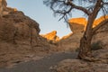 Sesriem is a small settlement located in the Namib Desert, in Namibia, close to the southern end of the Naukluft Mountains.