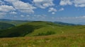 Sesul Craiului plateau reserve from Muntele Mare, Romania. Royalty Free Stock Photo