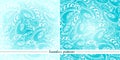 Set of 2 abstract seamless patterns