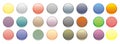 Set of 24 vector web buttons Royalty Free Stock Photo