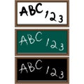 Set of 3 School Boards Royalty Free Stock Photo