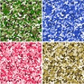 Set of 4 camouflage pattern,vector