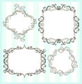 Set of 4 frames