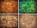 Set of 4 High Resolution Texture Backgrounds