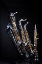 Set of 4 Saxophones